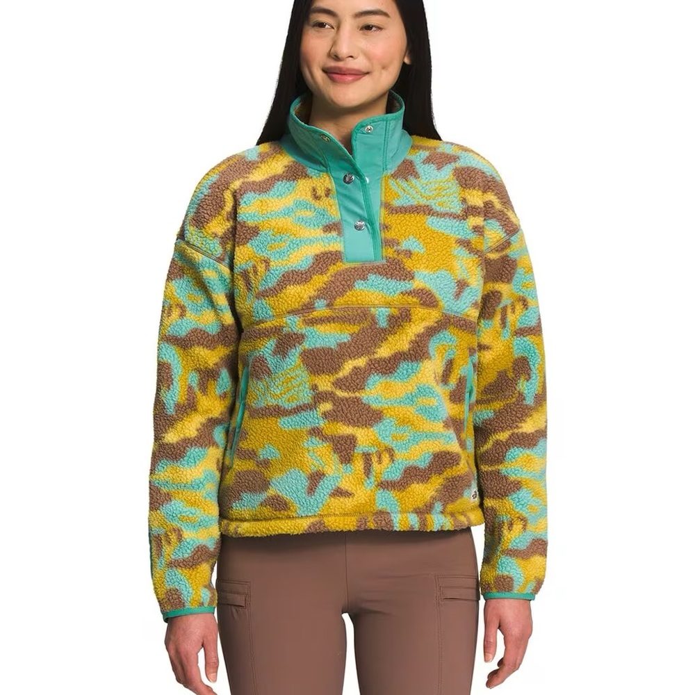 The North Face Cragmont Camo Print Women’s Fleece Jacket
